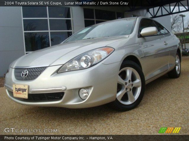 2004 Toyota Solara SE V6 Coupe in Lunar Mist Metallic