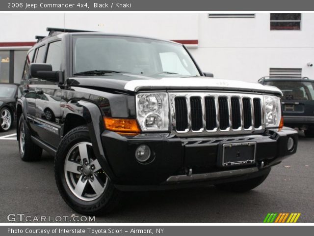 2006 Jeep Commander 4x4 in Black