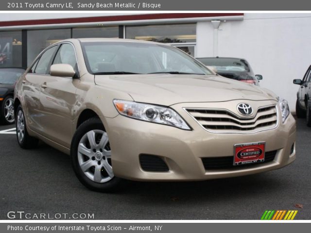 2011 Toyota Camry LE in Sandy Beach Metallic