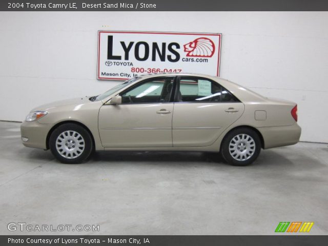 2004 Toyota Camry LE in Desert Sand Mica