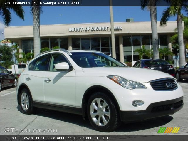 2008 Infiniti EX 35 in Moonlight White