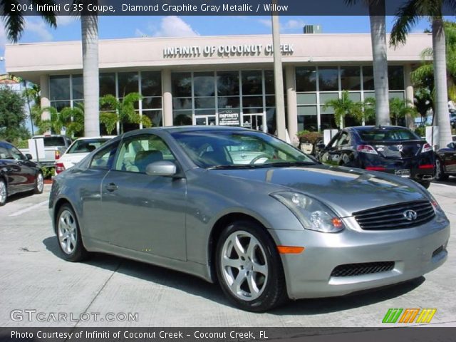 2004 Infiniti G 35 Coupe in Diamond Graphite Gray Metallic