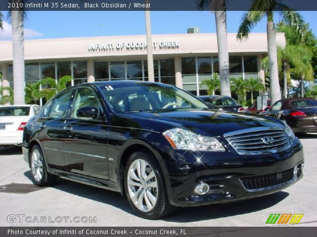 2010 Infiniti M 35 Sedan in Black Obsidian