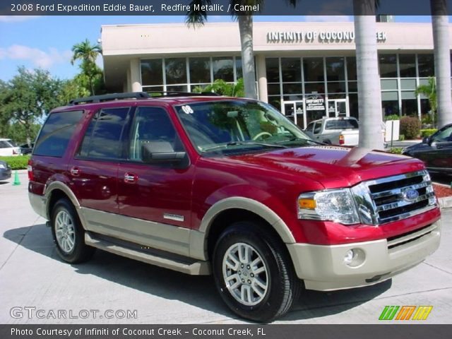 2008 Ford Expedition Eddie Bauer in Redfire Metallic