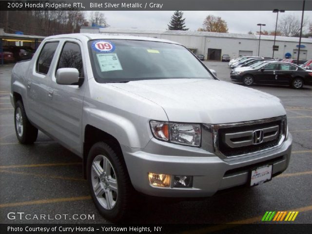 2009 Honda Ridgeline RTL in Billet Silver Metallic