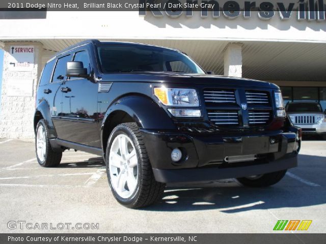 2011 Dodge Nitro Heat in Brilliant Black Crystal Pearl