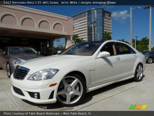 2007 Mercedes-Benz S 65 AMG Sedan in Arctic White