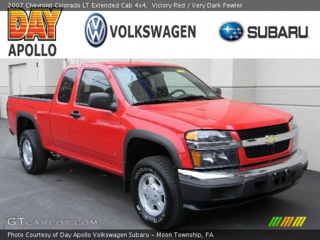 2007 Chevrolet Colorado LT Extended Cab 4x4 in Victory Red