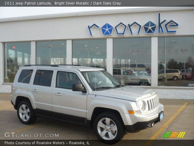 2011 Jeep Patriot Latitude in Bright Silver Metallic