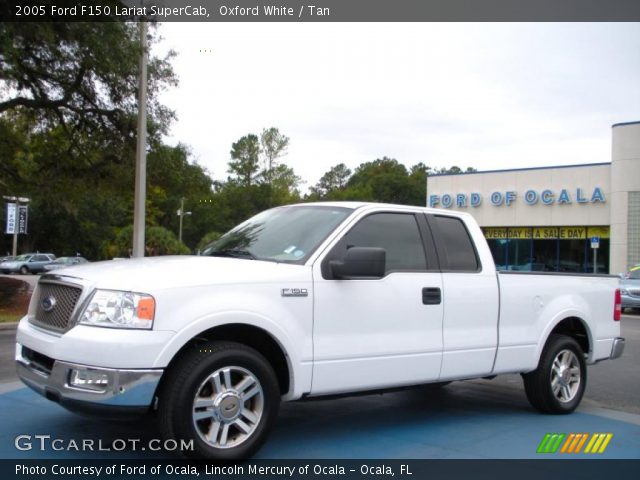 2005 Ford F150 Lariat SuperCab in Oxford White