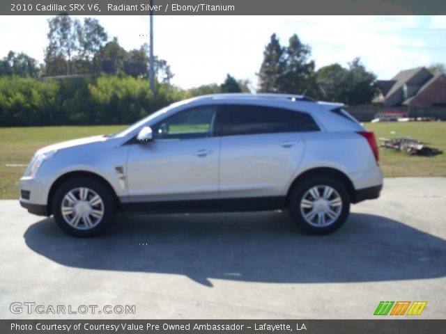 2010 Cadillac SRX V6 in Radiant Silver
