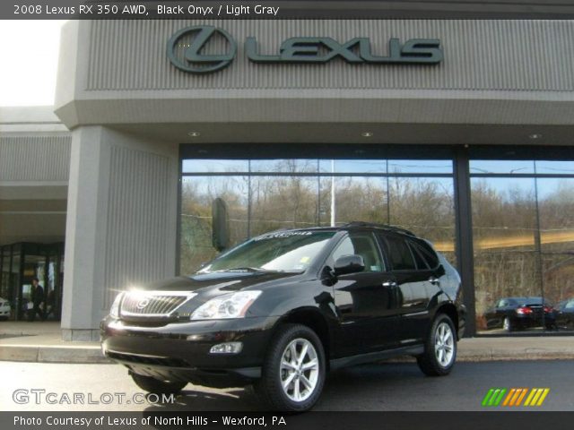 2008 Lexus RX 350 AWD in Black Onyx