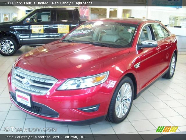 2011 Ford Taurus Limited in Red Candy