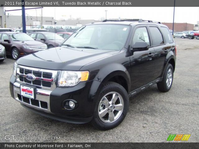 Tuxedo Black Metallic 2011 Ford Escape Limited V6