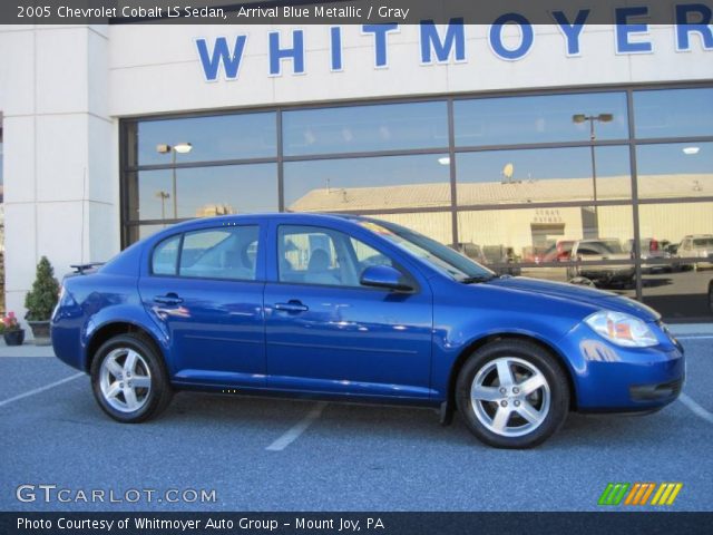 2005 Chevrolet Cobalt LS Sedan in Arrival Blue Metallic