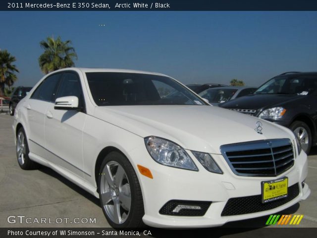 2011 Mercedes-Benz E 350 Sedan in Arctic White