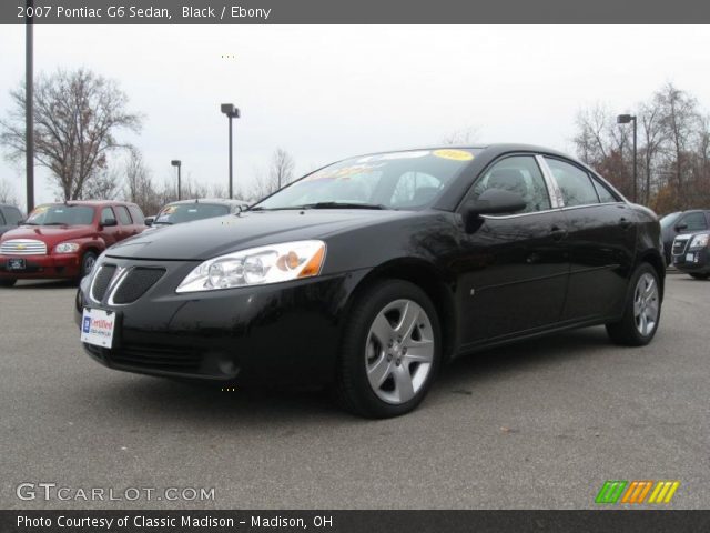 2007 Pontiac G6 Sedan in Black