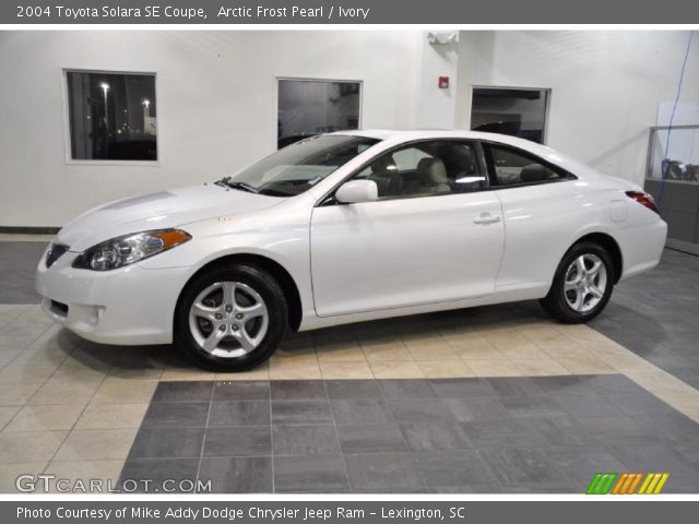 2004 Toyota Solara SE Coupe in Arctic Frost Pearl