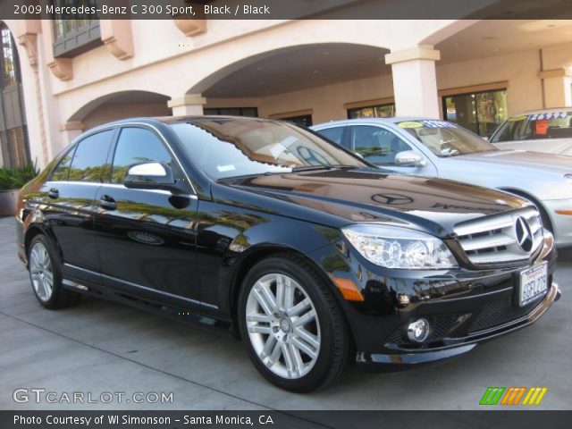 2009 Mercedes-Benz C 300 Sport in Black