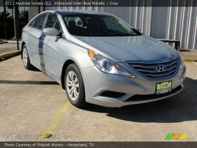 2011 Hyundai Sonata GLS in Iridescent Silver Blue Metallic