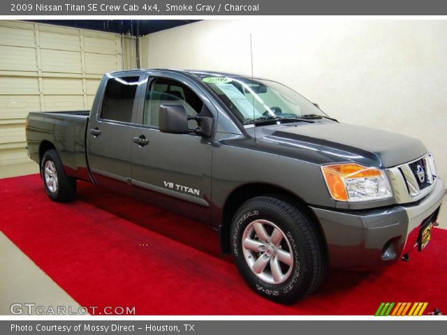 2009 Nissan Titan SE Crew Cab 4x4 in Smoke Gray