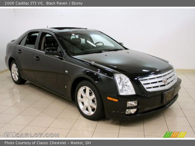2006 Cadillac STS V6 in Black Raven