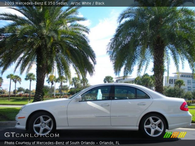 2009 Mercedes-Benz E 350 Sedan in Arctic White