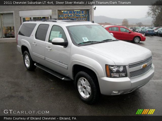 2011 Chevrolet Suburban LT 4x4 in Sheer Silver Metallic