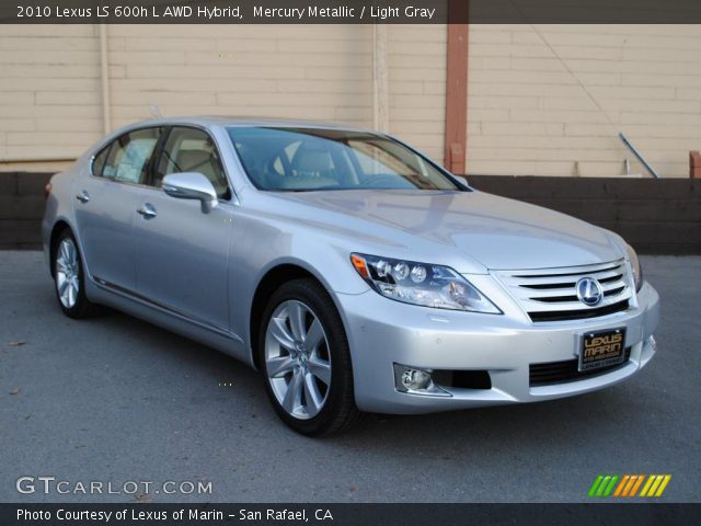 2010 Lexus LS 600h L AWD Hybrid in Mercury Metallic
