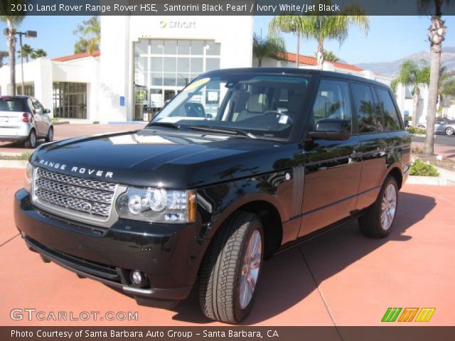 2010 Land Rover Range Rover HSE in Santorini Black Pearl