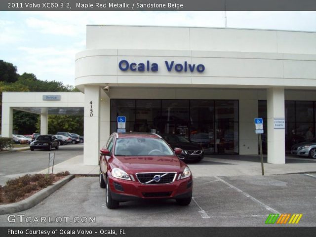 2011 Volvo XC60 3.2 in Maple Red Metallic