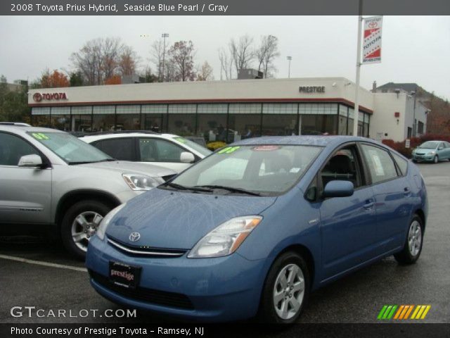 2008 Toyota Prius Hybrid in Seaside Blue Pearl