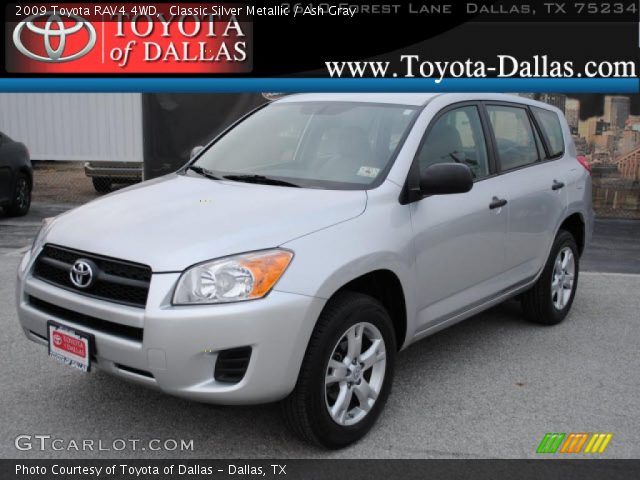 2009 Toyota RAV4 4WD in Classic Silver Metallic