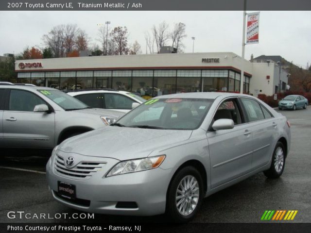 2007 Toyota Camry LE in Titanium Metallic