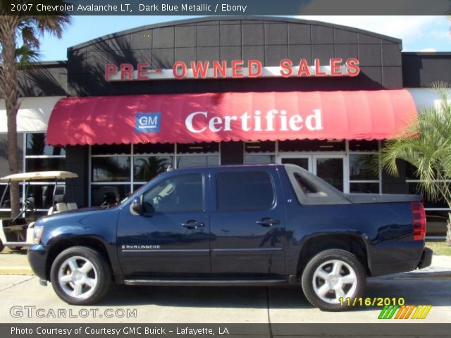 2007 Chevrolet Avalanche LT in Dark Blue Metallic