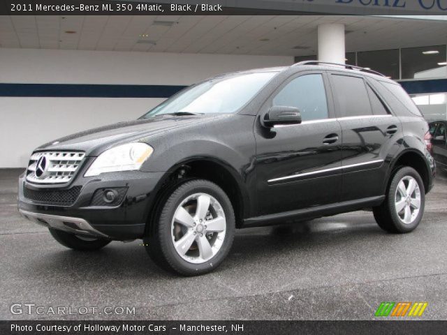 2011 Mercedes-Benz ML 350 4Matic in Black