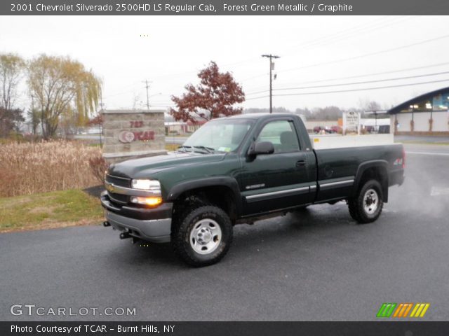 2001 Chevrolet Silverado 2500HD LS Regular Cab in Forest Green Metallic