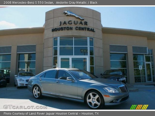 2008 Mercedes-Benz S 550 Sedan in Andorite Gray Metallic