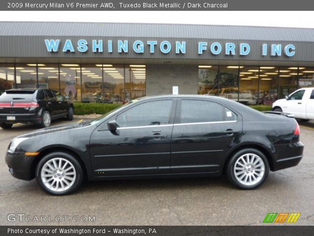 2009 Mercury Milan V6 Premier AWD in Tuxedo Black Metallic
