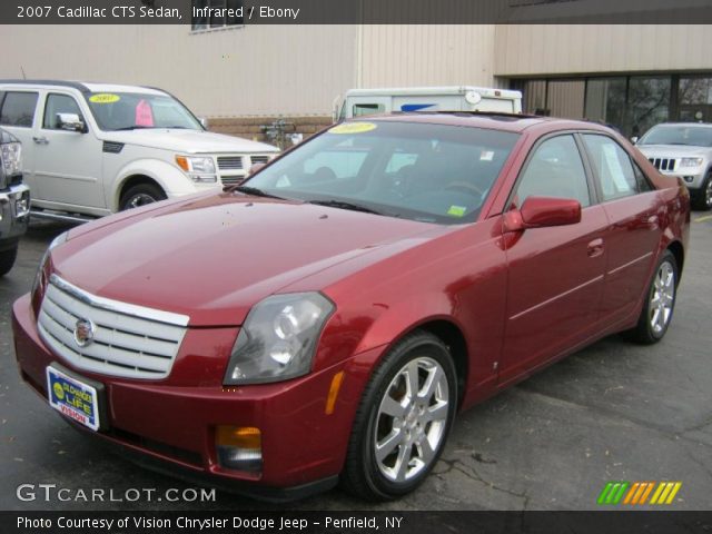 2007 Cadillac CTS Sedan in Infrared