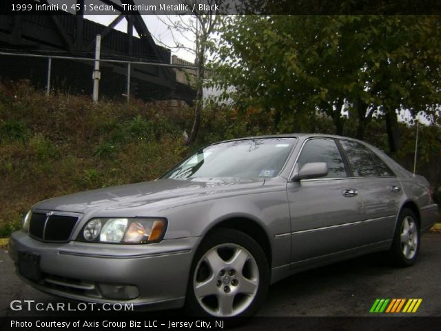 1999 Infiniti Q 45 t Sedan in Titanium Metallic