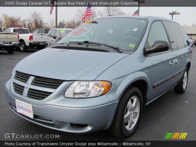 2006 Dodge Caravan SXT in Butane Blue Pearl