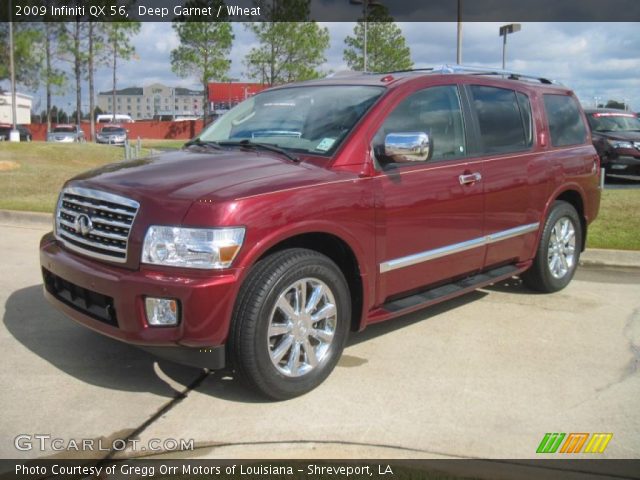 2009 Infiniti QX 56 in Deep Garnet