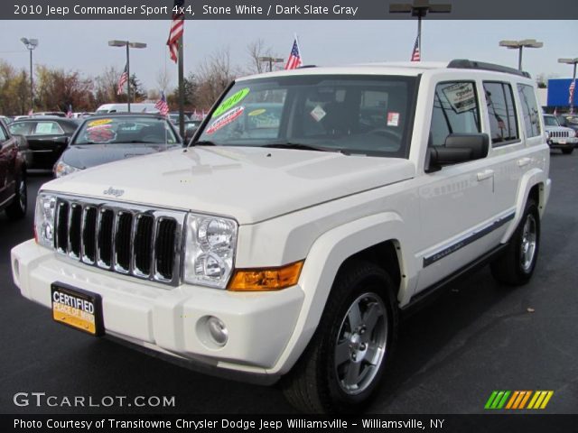 2010 Jeep Commander Sport 4x4 in Stone White