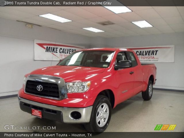 2008 Toyota Tundra Double Cab in Radiant Red