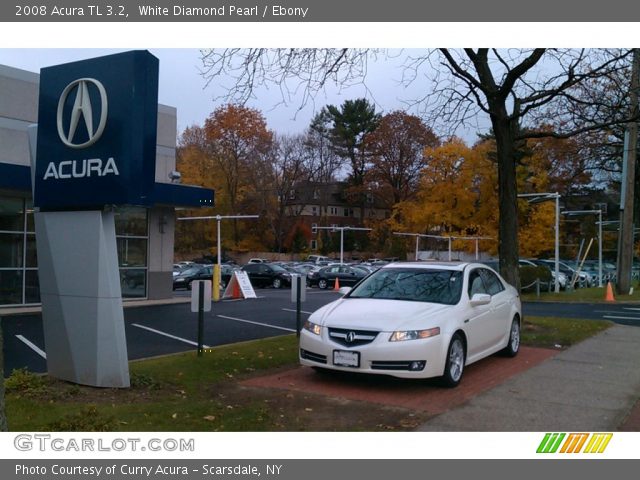2008 Acura TL 3.2 in White Diamond Pearl