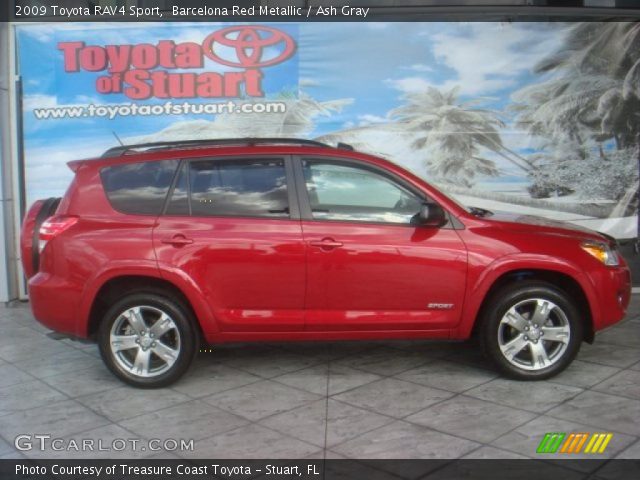 2009 Toyota RAV4 Sport in Barcelona Red Metallic