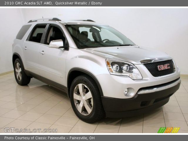 2010 GMC Acadia SLT AWD in Quicksilver Metallic