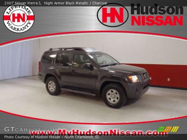 2007 Nissan Xterra S in Night Armor Black Metallic