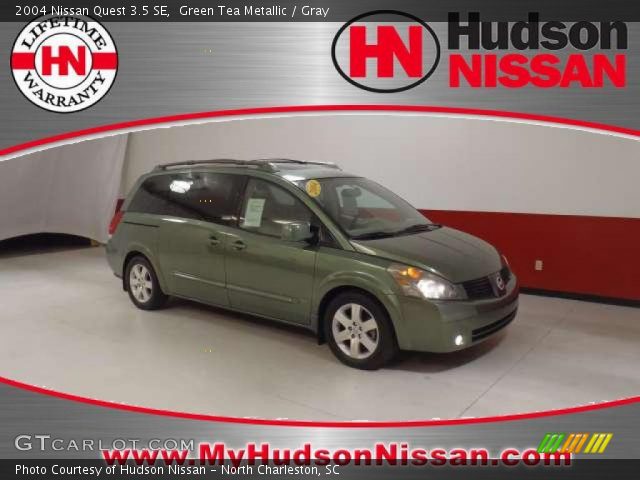 2004 Nissan Quest 3.5 SE in Green Tea Metallic